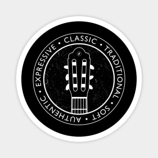 Classical Guitar Vibes. Dark Edition Magnet